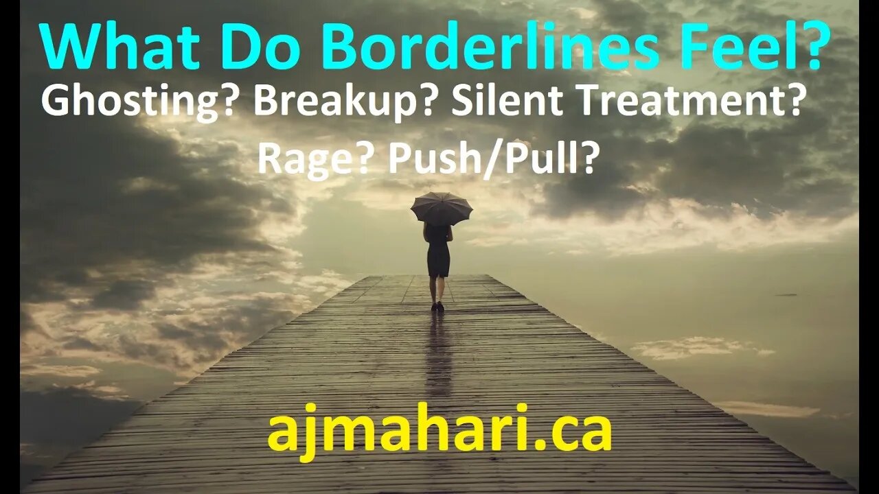 BPD How Do Borderlines Feel Ghosting Silent Treatment Push Pull? Why are Codependents Still Asking?