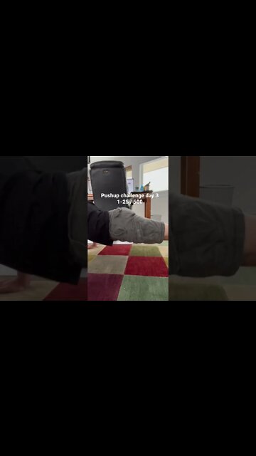 Day 3 Pushup challenge