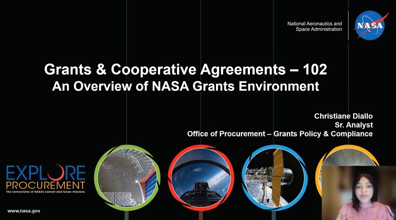 Grant 102 Overview of NASA Grants Environment