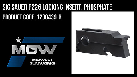 Sig Sauer P226 Locking Insert, Phosphate - 1200439-R