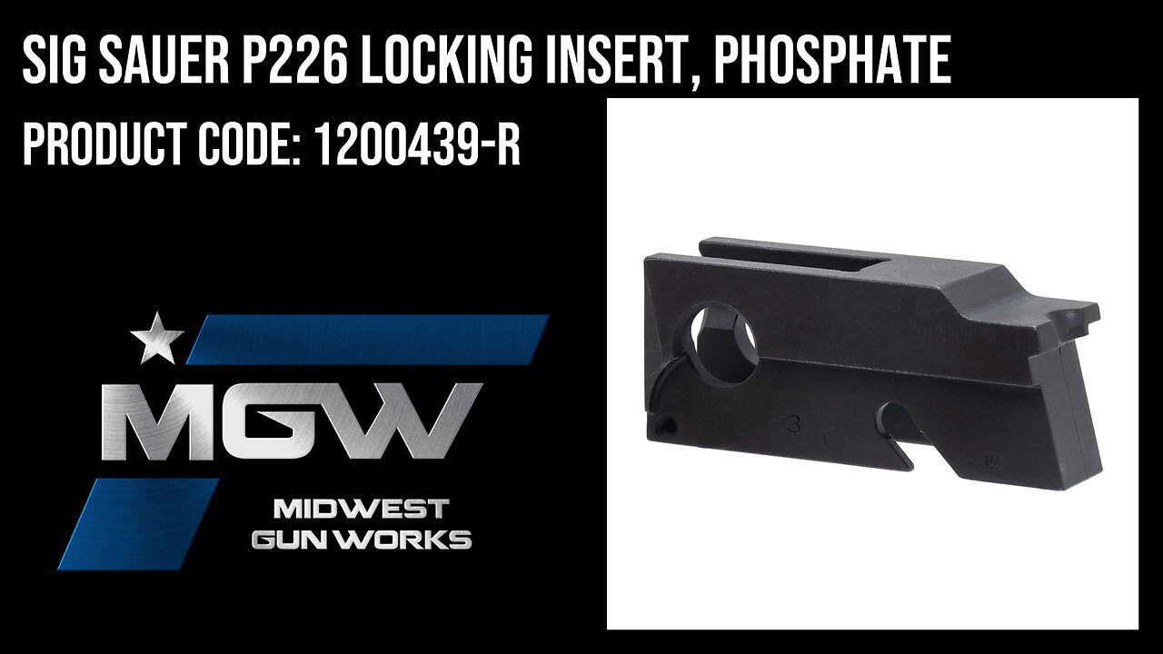 Sig Sauer P226 Locking Insert, Phosphate - 1200439-R