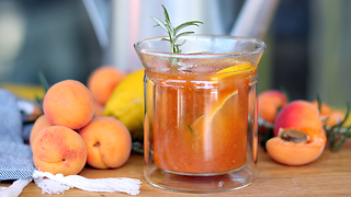 Tasty summer apricot punch recipe