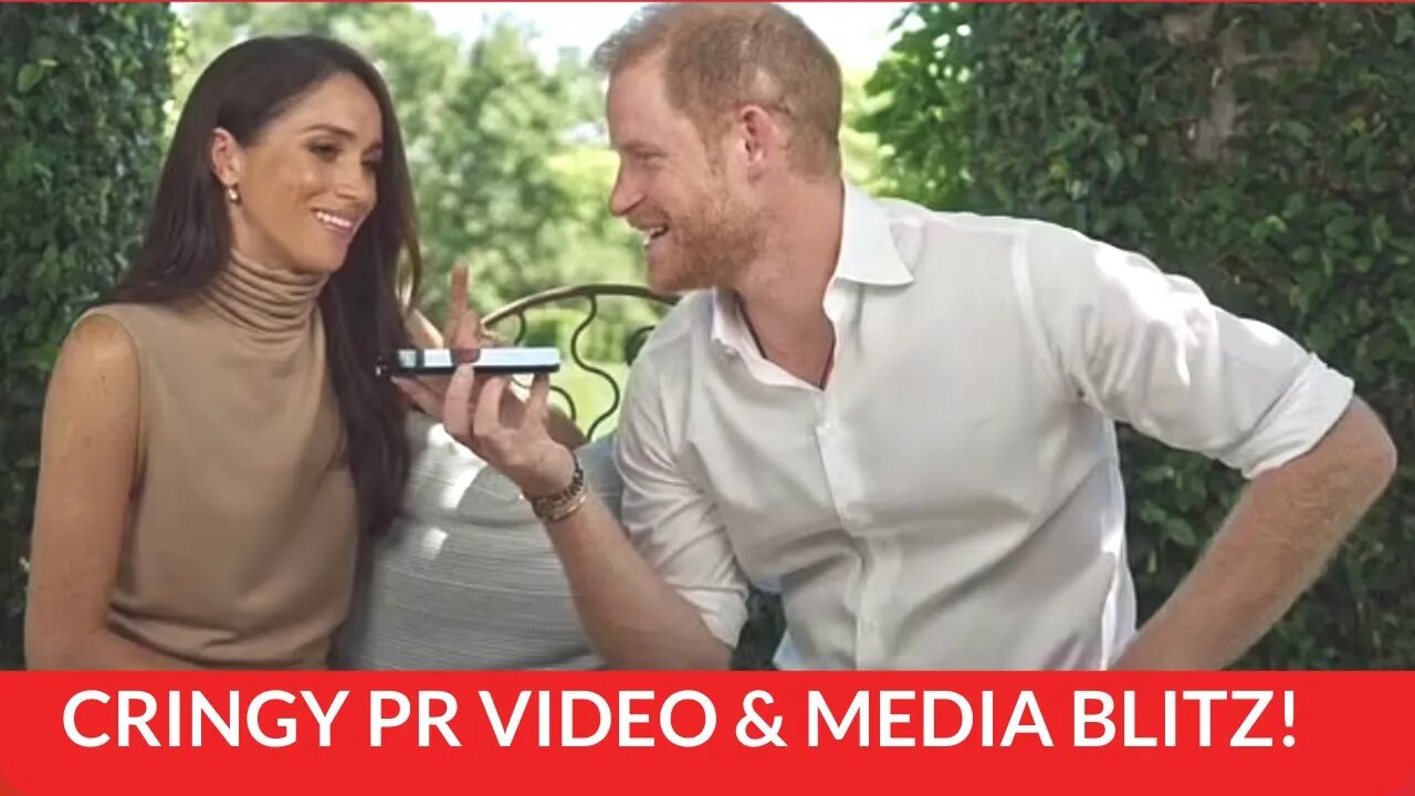 Prince Harry & Meghan Markle Release PR Video & World Media Blitz to Salvage Failing Reputation!