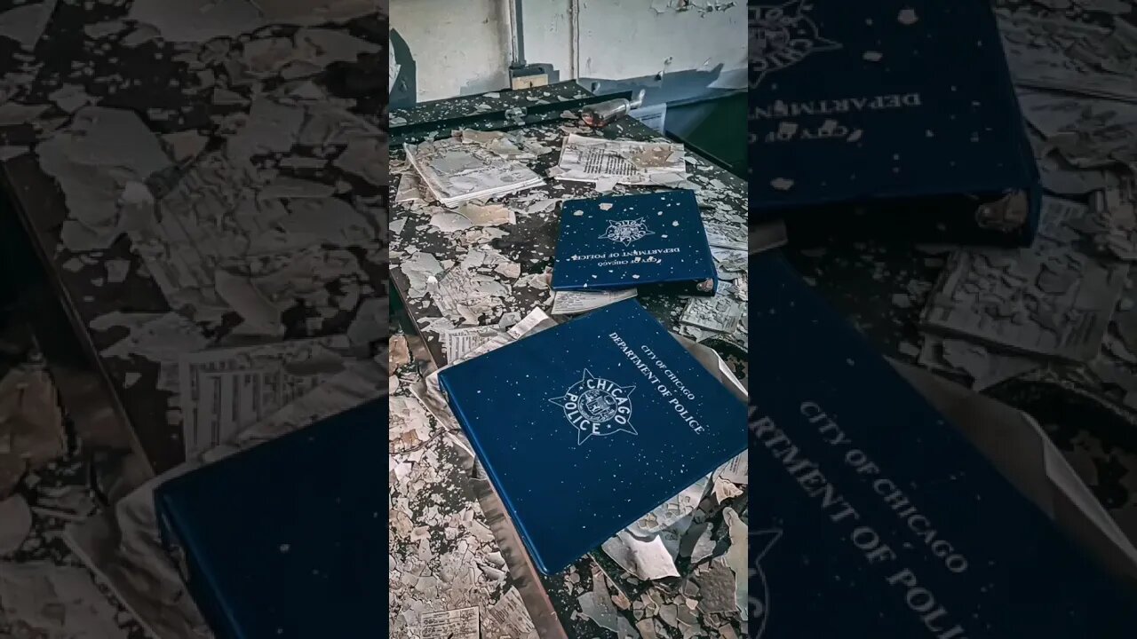 Abandoned Chicago Police Department before & after