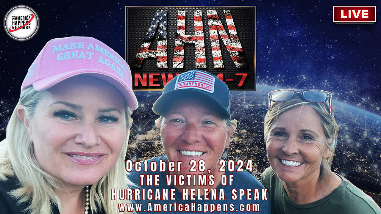 Victims of Hurricane Helena Speak - AHN News October 28, 2024