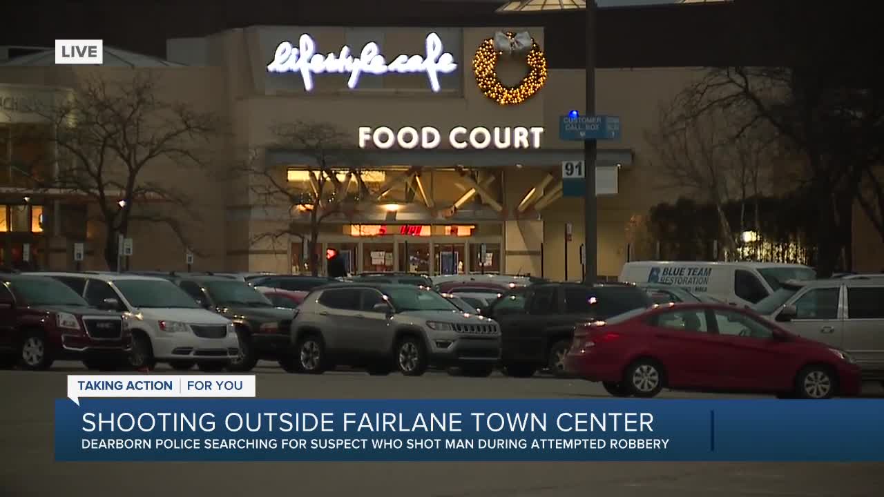 Shooting outside Fairlane Town Center