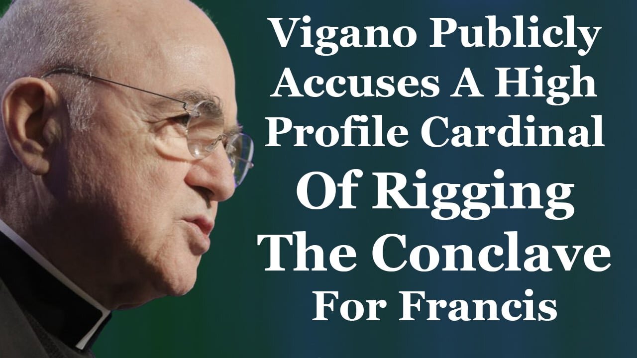 Vigano Drops Huge Bombshell About The Death of Cardinal Pell