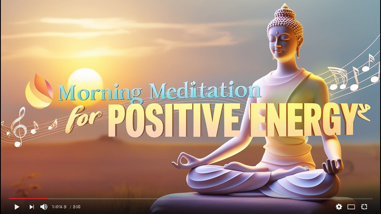 🌅 Morning Meditation for Positive Energy | Morning Raga 🎶