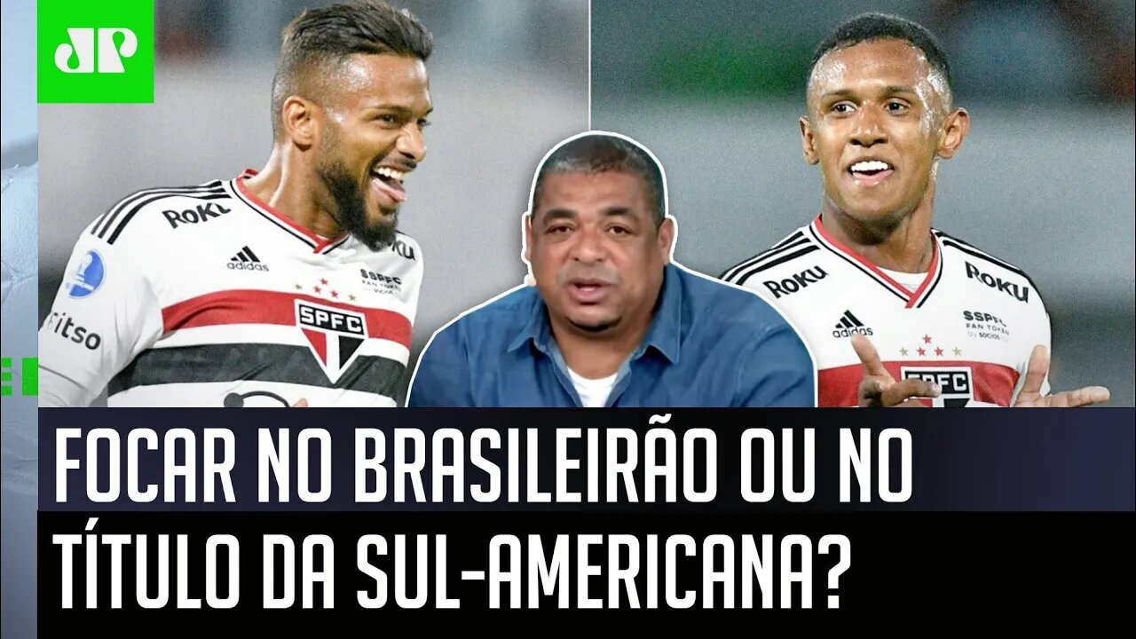 "Ó: SE EU FOSSE o São Paulo, SABE O QUE FARIA?" Vampeta É DIRETO sobre Brasileirão e Sul-Americana!