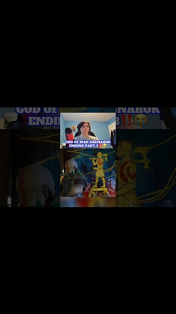 This Made Kratos Cry‼️😭 | #shorts #godofwarragnarok #gaming #reaction