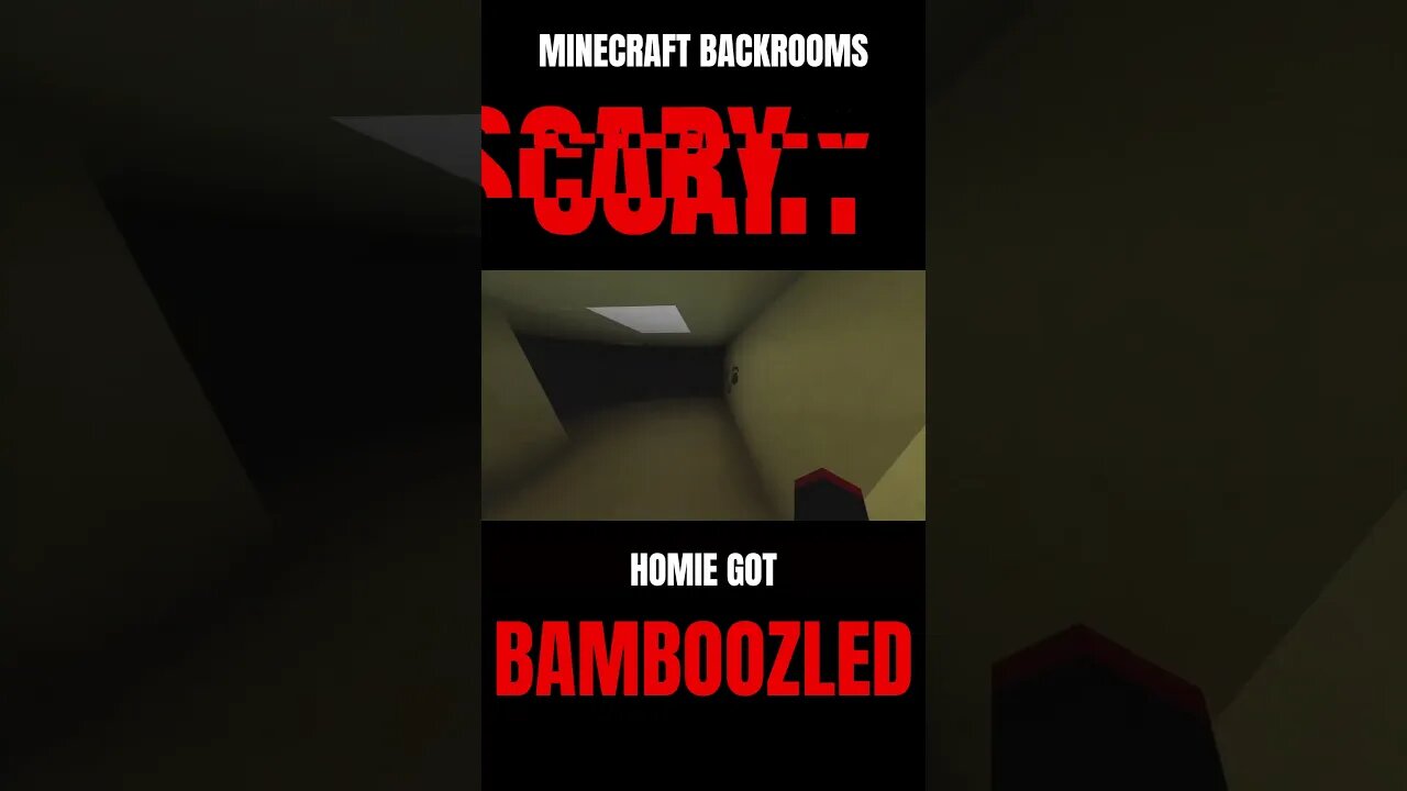 Minecraft backrooms SCARY PART 2
