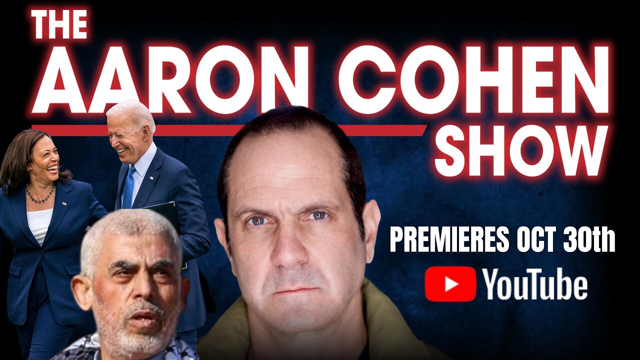 Biden Ignores Leaked Israeli Docs & Sinwar’s Death | The Aaron Cohen Show Premieres Oct 30th