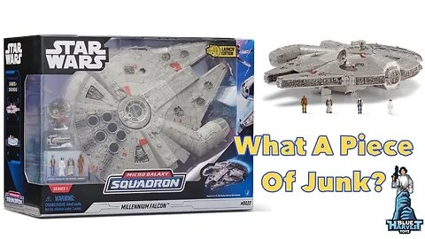 Star Wars Micro Galaxy Squadron Millenium Falcon Review