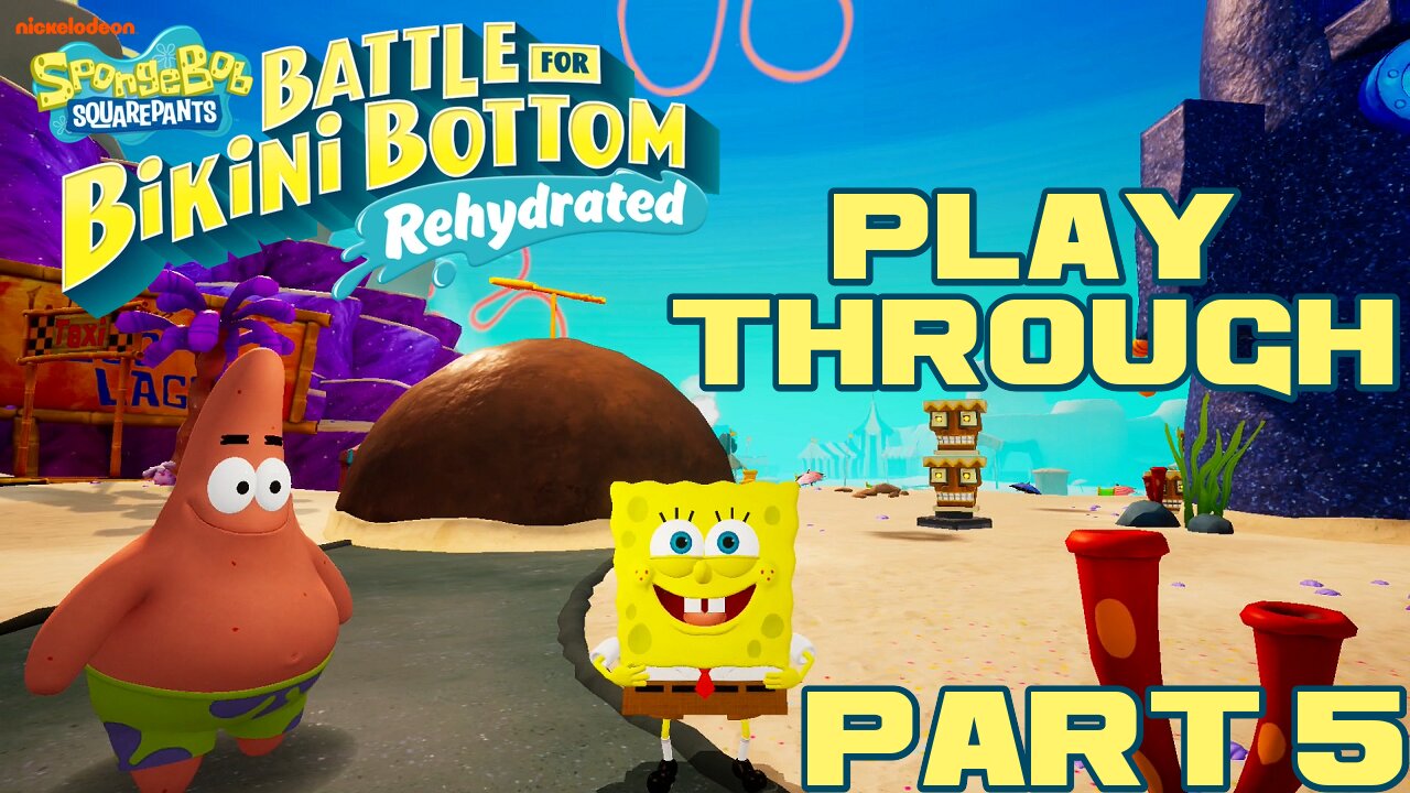 SpongeBob SquarePants: Battle for Bikini Bottom - Rehydrated - Part 5 Playthrough 😎Benjamillion