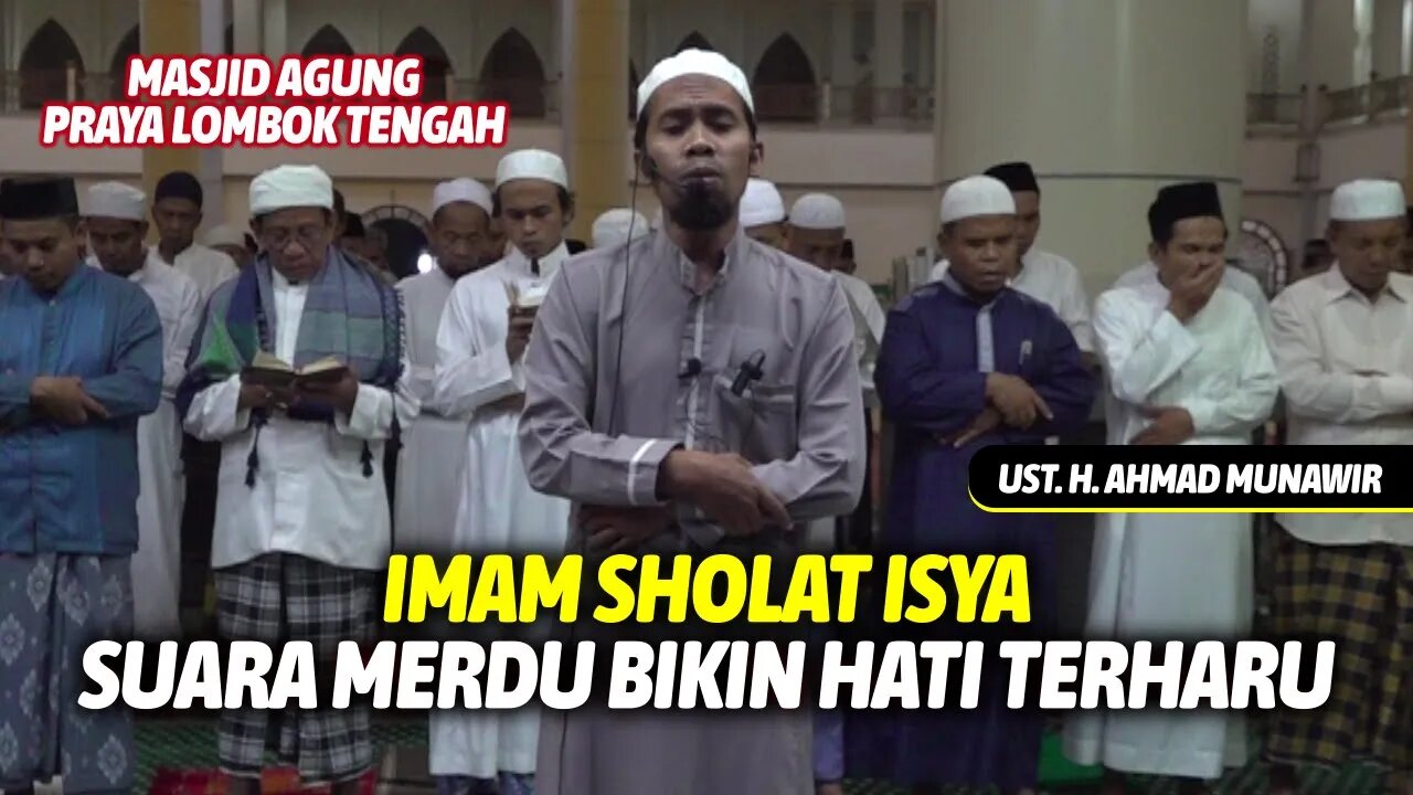 MASYA ALLAH!! IMAM SUARA MERDU BIKIN HATI MELELEH Ustadz. H. Ahmad Munawir