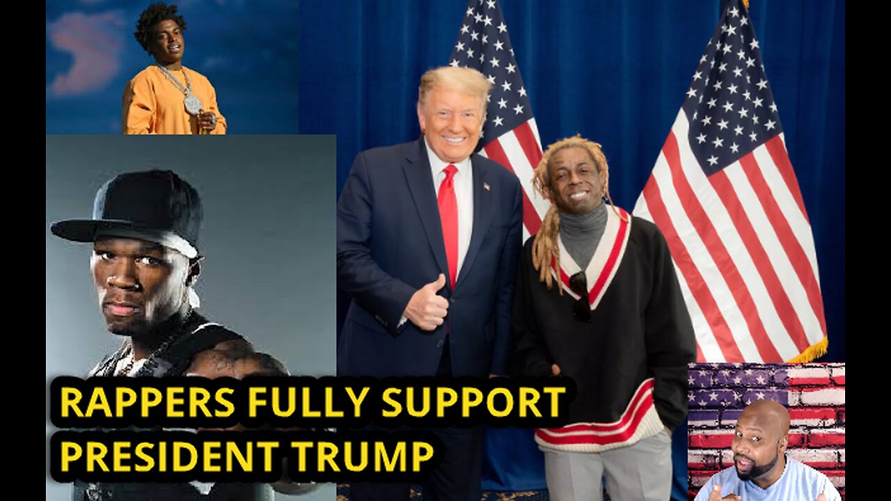 Rappers Who Fully Support President Trump are voicing it to the world.