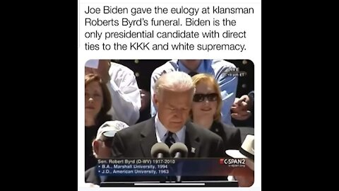 Joe Biden admits he's a fraud and the election was stolen.