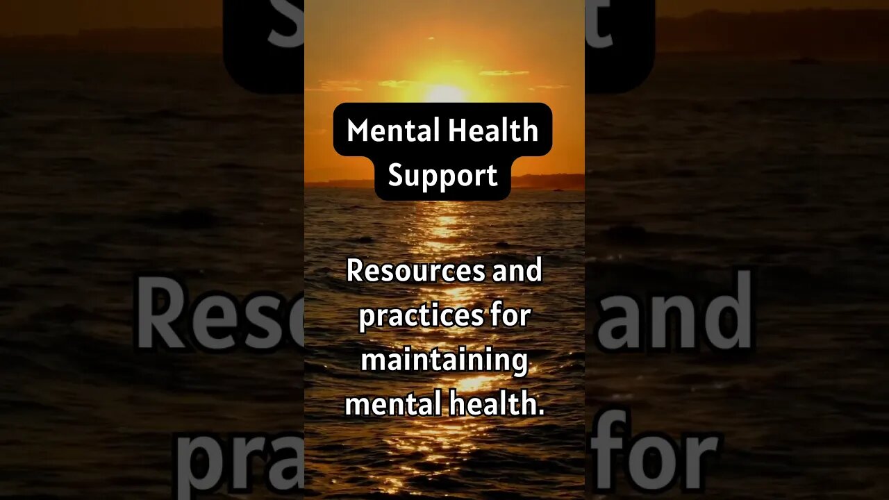 Mental Health Support #fact #shotrs #nature