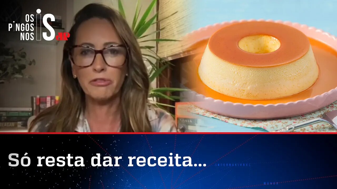 Ana Paula Henkel ensina a fazer um delicioso pudim