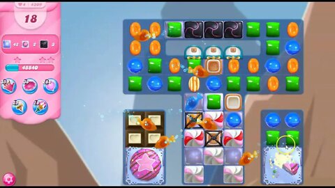 Candy Crush Level 4309 Talkthrough, 26 Moves 0 Boosters