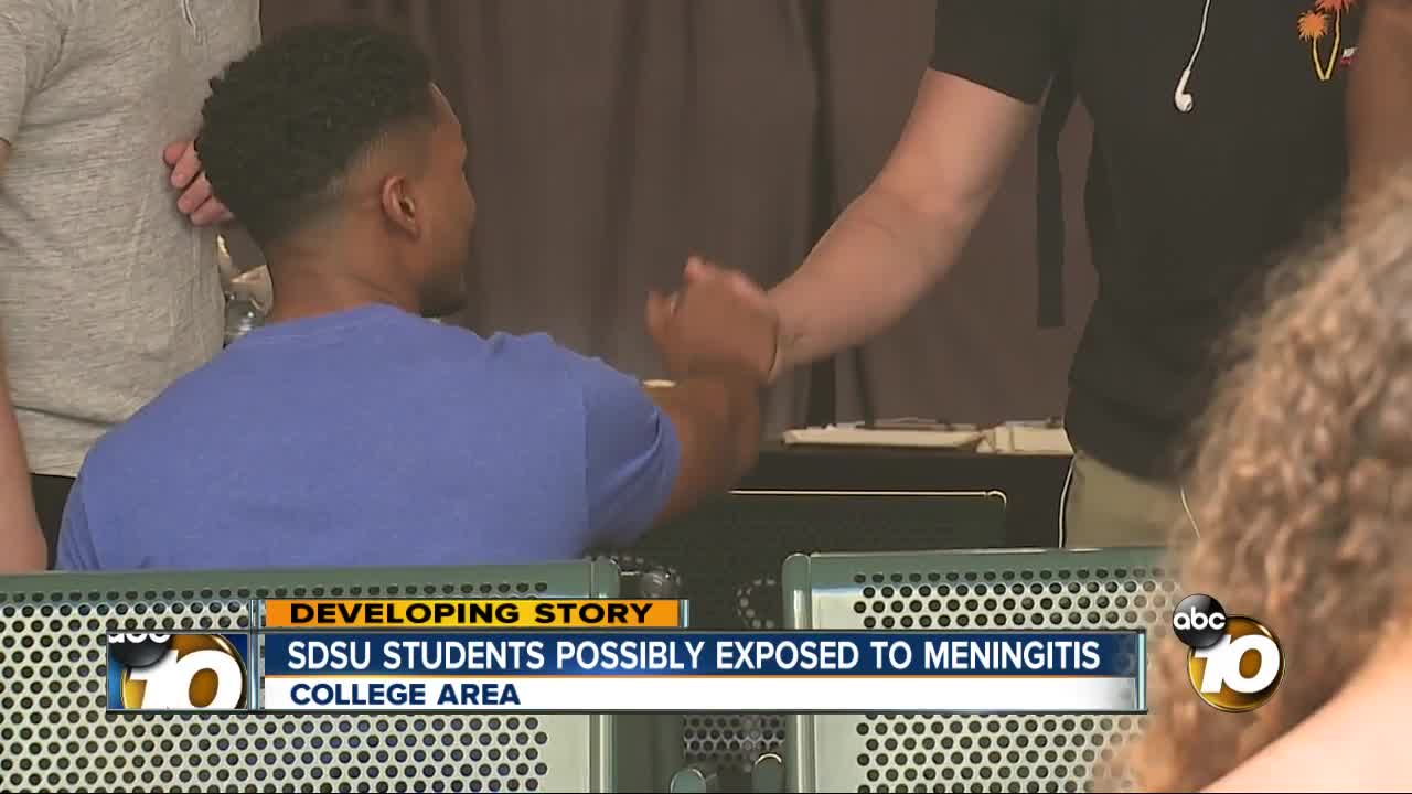 SDSU students possibly exposed to meningitis