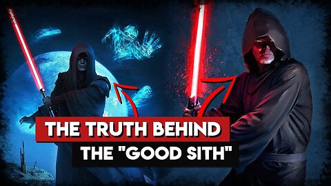 Was it Actually Possible to be a "Good" Sith?