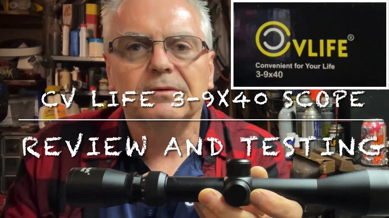 New product review CVlife 3-9x40 R4 reticle rifle scope. Tested on my Walther Force 1000