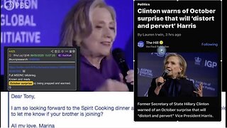 October Surprise, Clinton, Assange (10.01.24) Full Video Link in Details