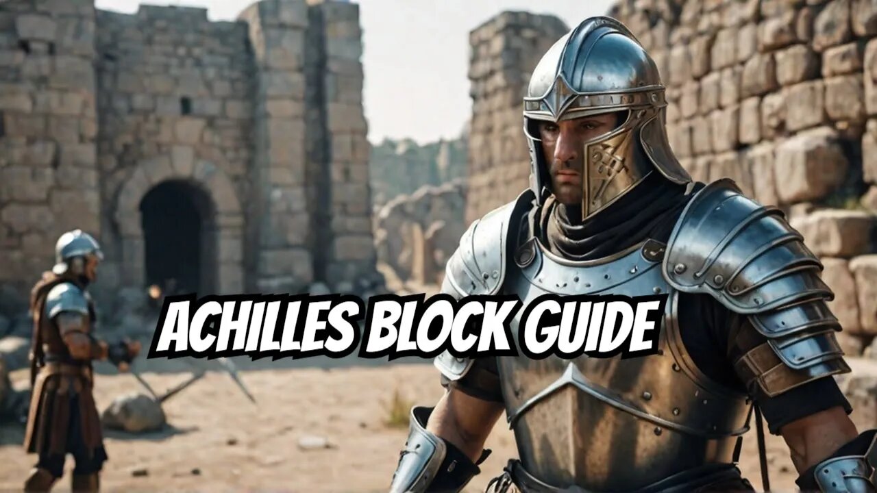 How to BLOCK EVERY SHOT in Achilles Legends!