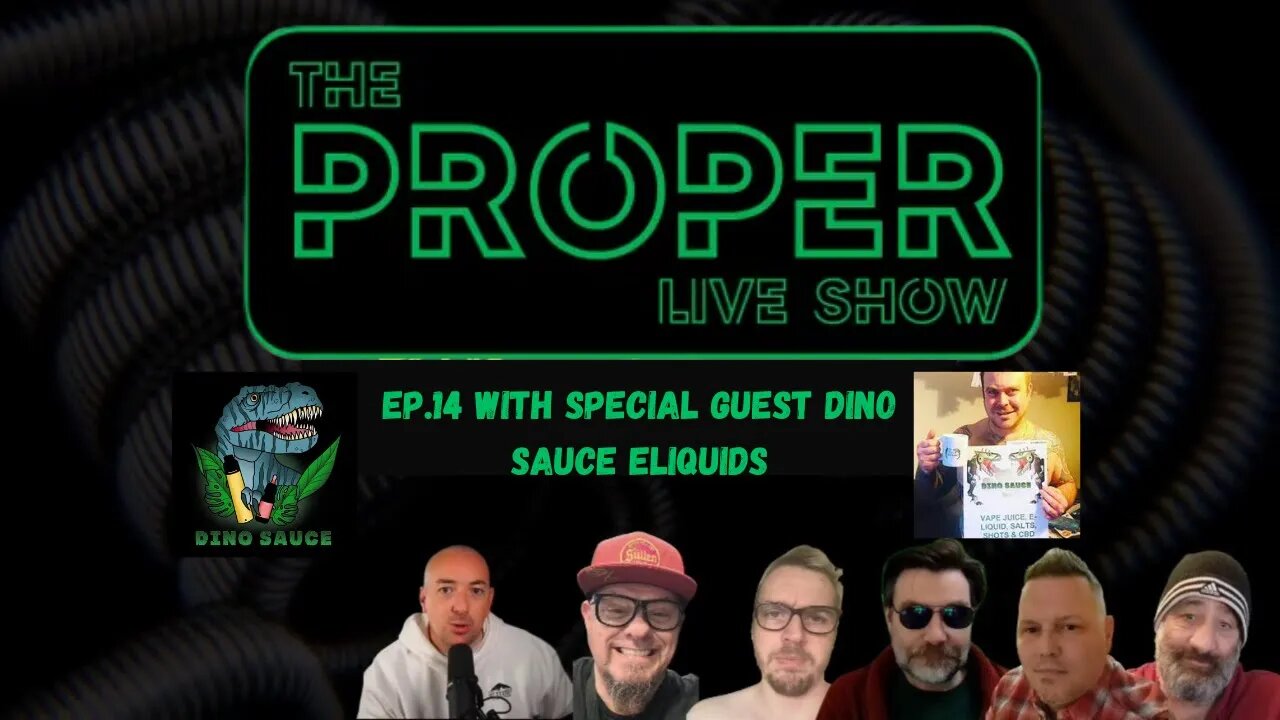 Ep.14: The Proper Live Show | With Special Guest Dino Sauce