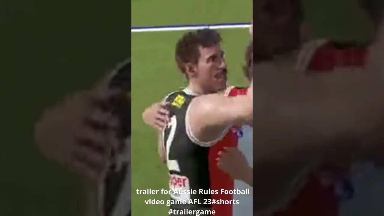 trailer for Aussie Rules Football video game AFL 23 #shorts #videogames