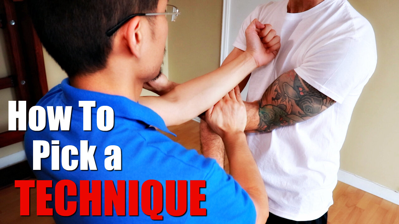 How To Choose The MOST EFFICIENT Technique In CHI SAO | Wing Chun Tactics