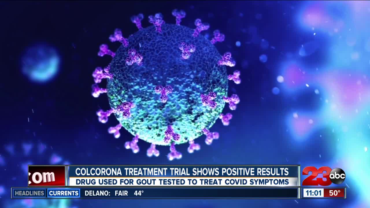 Covid treatment trial conducted with Bakersfield residents shows positive results with medication used for Gout