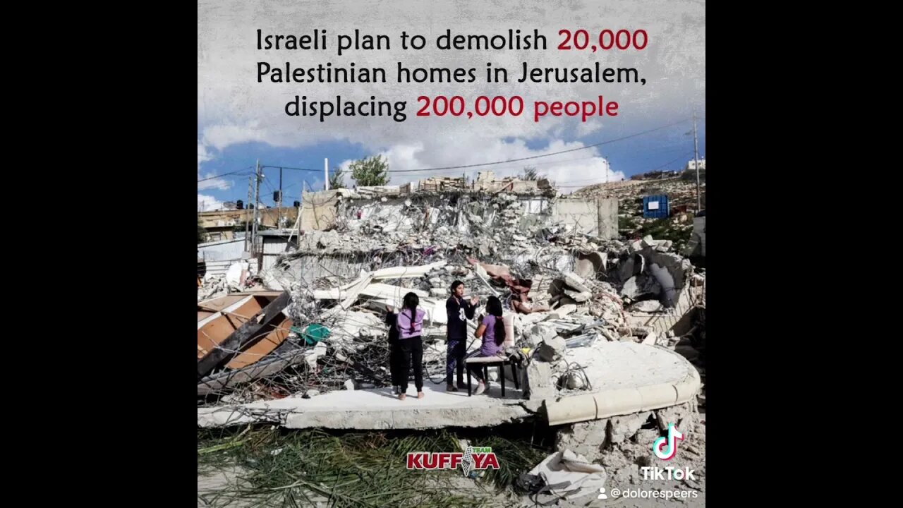 #Israel #Destruction #Displacement #Palestinian #Jerusalem #USA #Canada