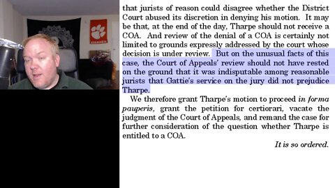 Racial Bias and the Death Penalty - Tharpe v. Sellers