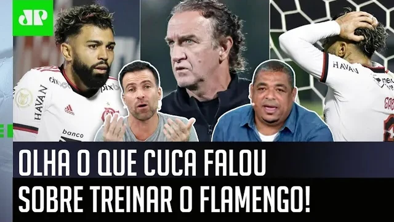 "Ó! Eu FALEI com o Cuca HOJE sobre o Flamengo, e ELE ME DISSE que..." OLHA essa INFORMAÇÃO!