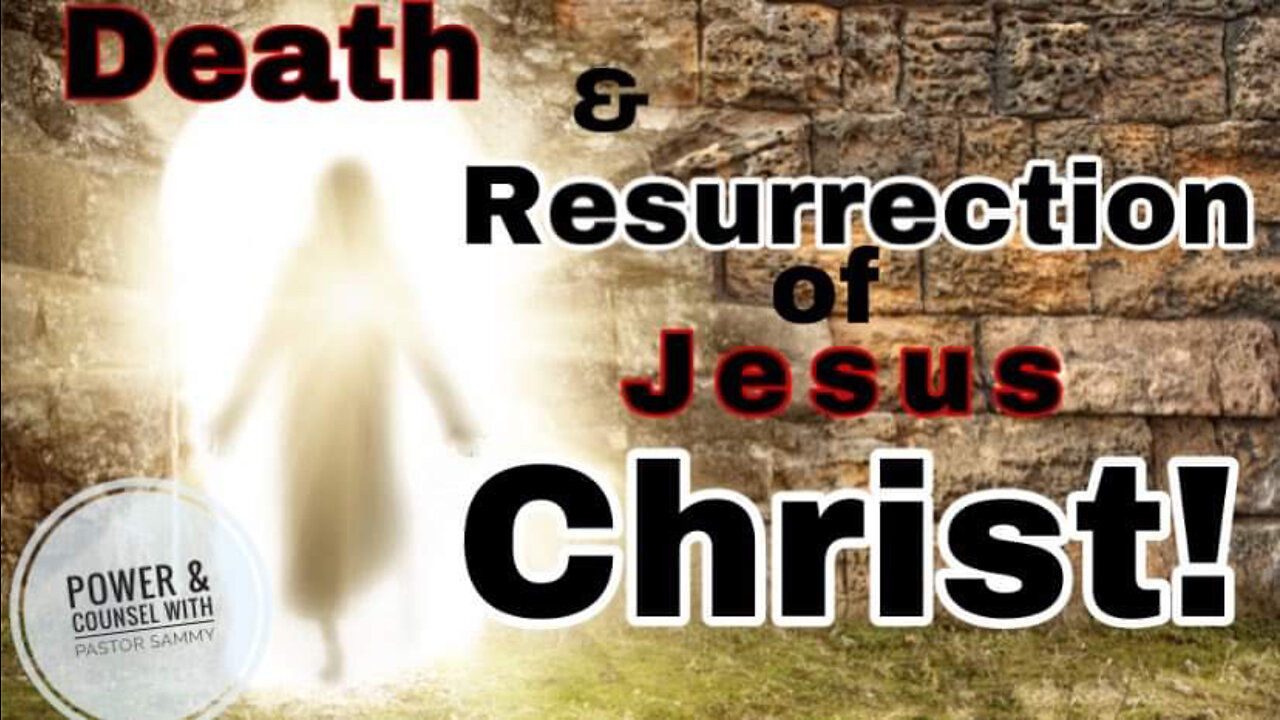 Resurrection of Jesus Christ, Straight from the Bible, NKJV read by Pastor Sammy Salazar