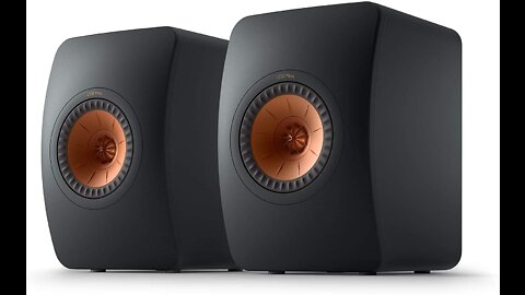 KEF LS50 Meta Shelf Speaker Carbon Black, Monitor Speaker HiFi