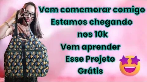 Mala Hope de Mão Projeto Grátis Comemoração 10k Faça e Venda Muito.