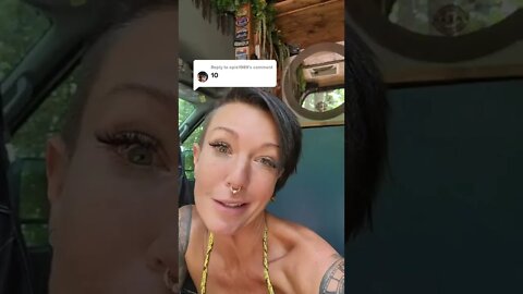 Woman admits she lives in a Van. lol