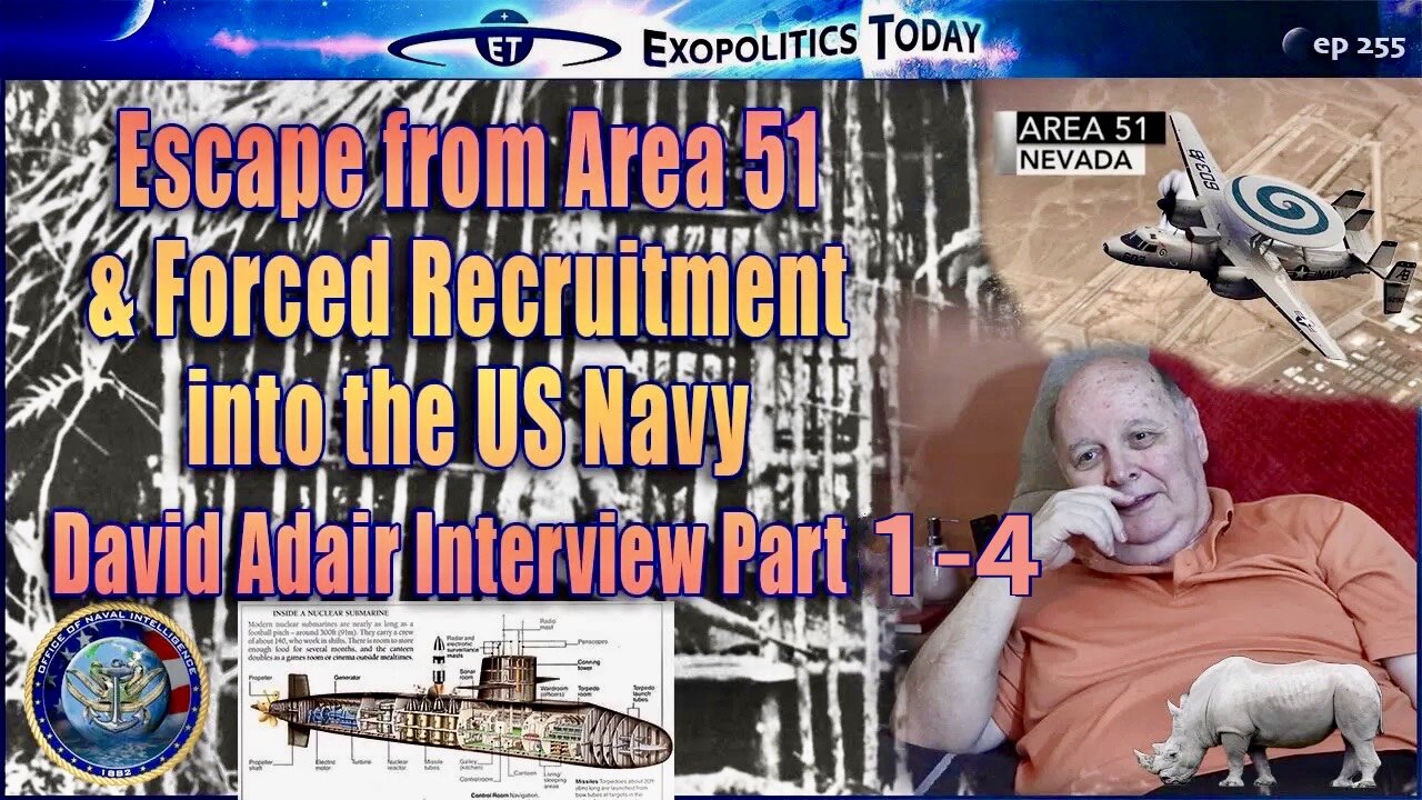 The Unique Life of David Adair (4-Part Interview): From Child Prodigy to Area 51 Visitor to Forced Recruitment into the U.S. Navy to the Revelations of Moon Secrets and Suppressed Space Technologies! | Michael Salla, “Exopolitcs Today.