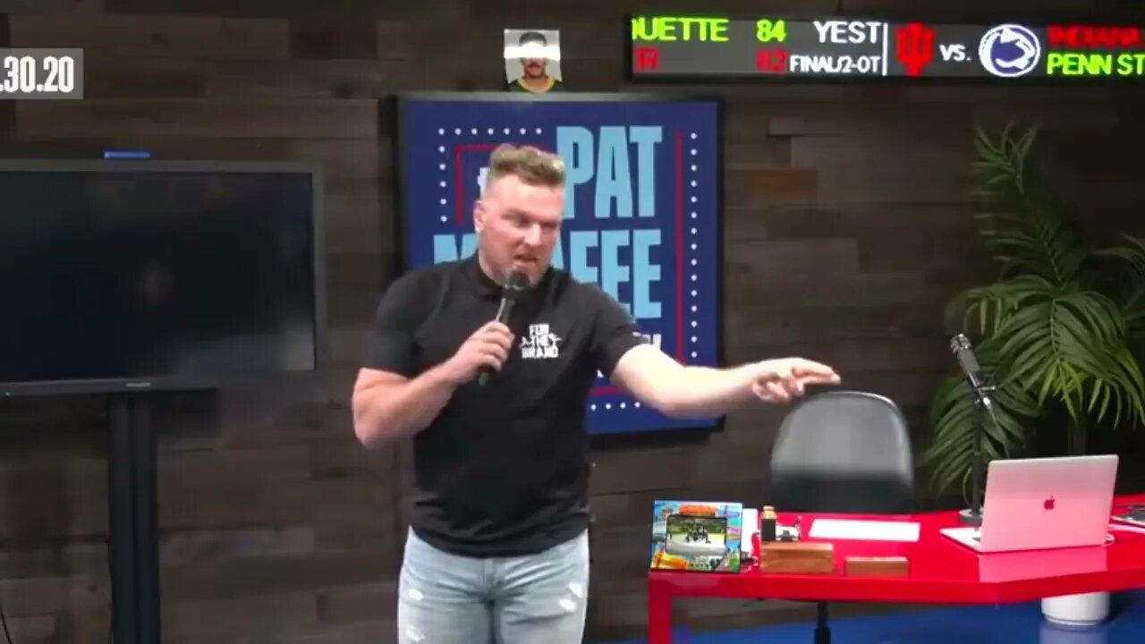 Pat Mcafee Tells His Story About Kicking Off The Super Bowl