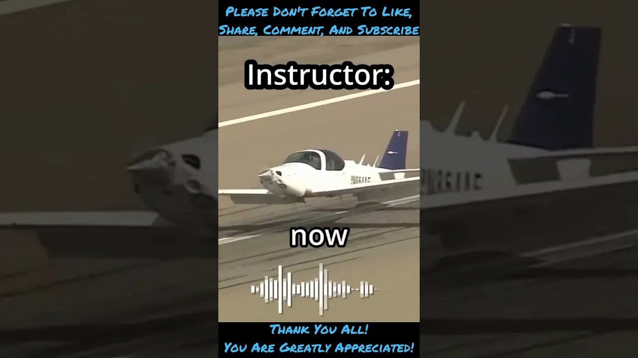 Student Pilot Lands Plane without Landing Gear Music Credit Rinse Repeat DavKid #shorts