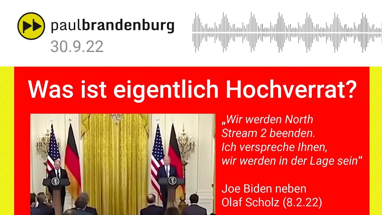 Was ist eigentlich Hochverrat? / Kommentar