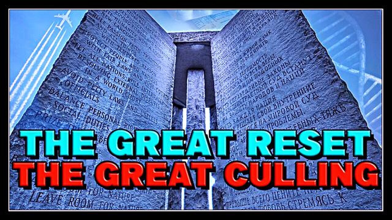 The Great Reset is the Great Culling