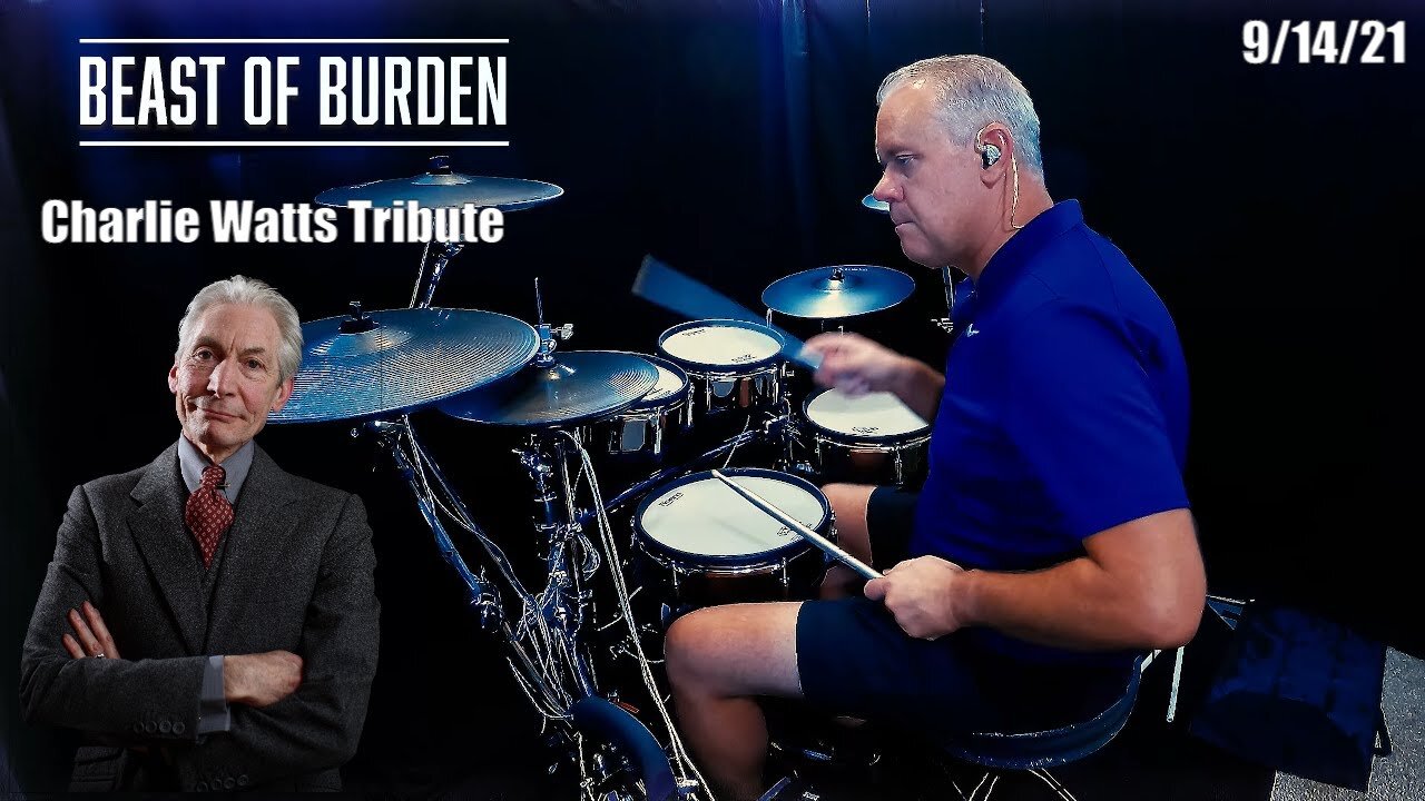 The Rolling Stones - Beast of Burden - Drum Cover (Charlie Watts Tribute)