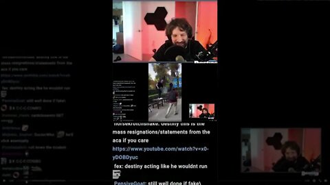 Destiny Reacts To Jon Zherka Getting Coffee Thrown At Him