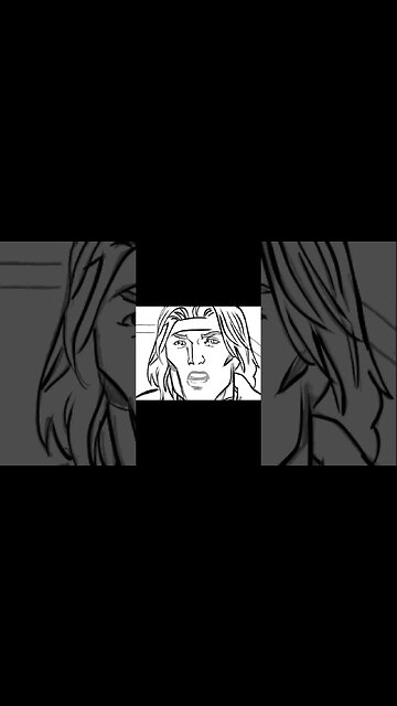 Melvin #3 New Panel 2 inking short