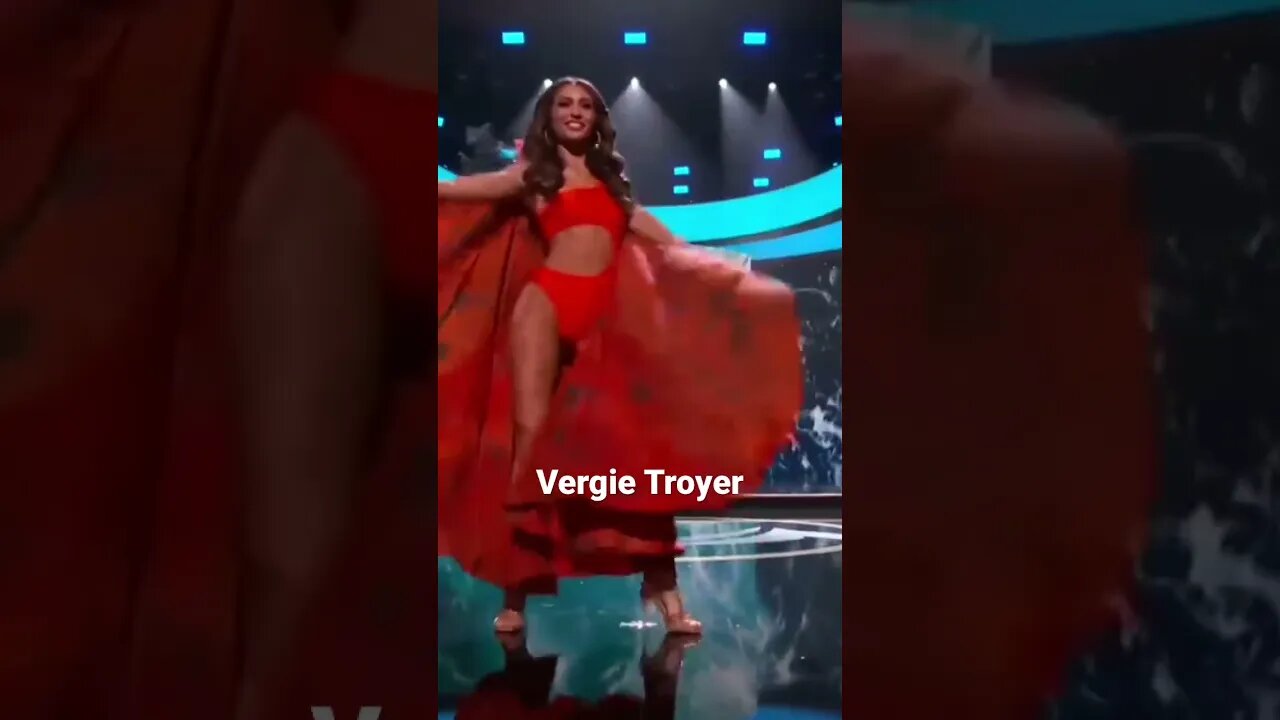 MISS USA IN SWIMSUIT AT 71st MISS UNIVERSE #missuniverse2022 #shorts #shortsvideo #viral #trending