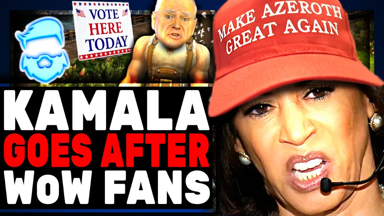 Instant Regret! Kamala Harris PRETENDS To Play World Of Warcraft & Gets RUTHLESSLY Roasted!
